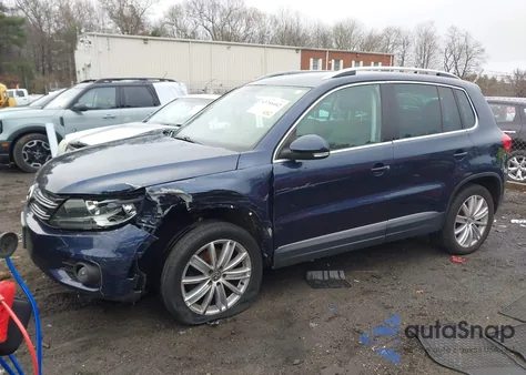 2013 Volkswagen Tiguan S/Se/Sel from USA, damaged, VIN WVGBV7AX4DW513183